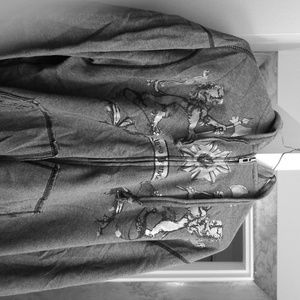 Hoodie button up size Xl